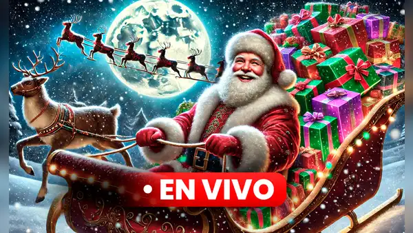 ¿Dónde está Santa Claus hoy? Sigue su recorrido EN VIVO: Papa Noel arriba a Perú