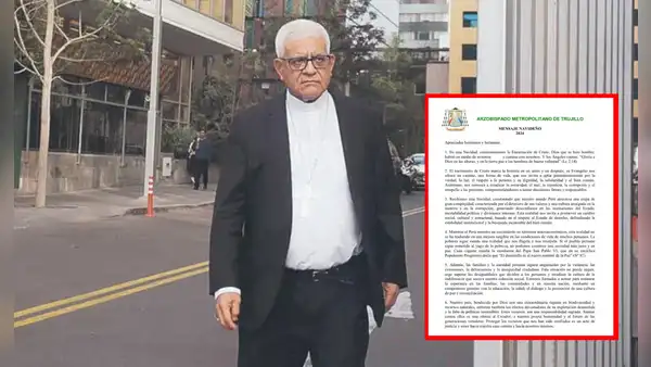 Monseñor Miguel Cabrejos: "El Perú atraviesa el deterioro de sus valores y una cultura arraigada en la mentira y en la corrupción"
