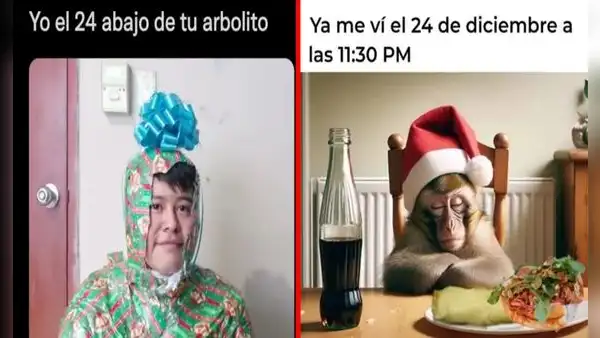 Navidad 2024: memes imperdibles para alegrar tus chats de WhatsApp con tus seres queridos