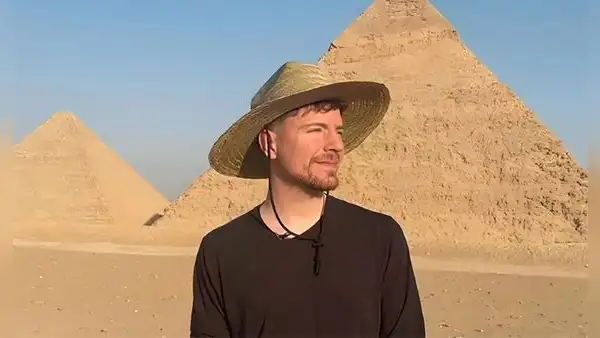 MrBeast alquila las pirámides de Egipto para un proyecto exclusivo que sorprende a todo el mundo