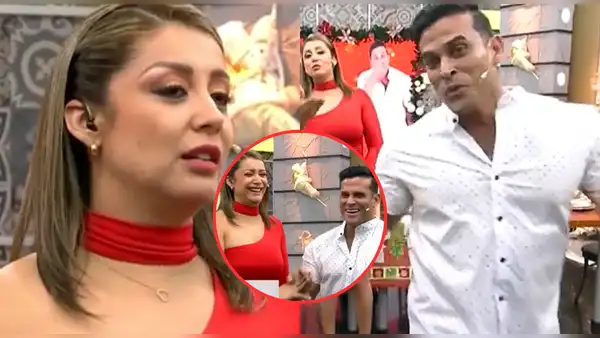 Christian Domínguez puso nerviosa a Karla Tarazona con inesperado pedido: "Vamos a tener una mujercita"