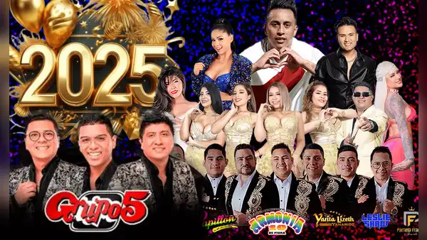 Shows de Año Nuevo 2025 hoy: música en vivo, fiestas temáticas desde S/25