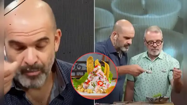 Periodistas argentinos prueban el ceviche peruano en vivo por primera vez y quedaron fascinados: "Esto está exquisito"