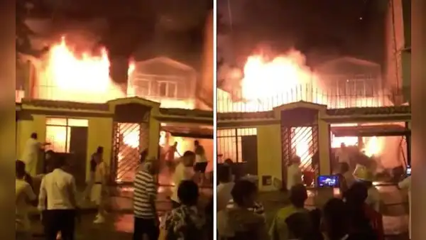 Trágico Año Nuevo: adulta mayor fallece calcinada tras fuerte incendio causado por pirotécnico en Los Olivos