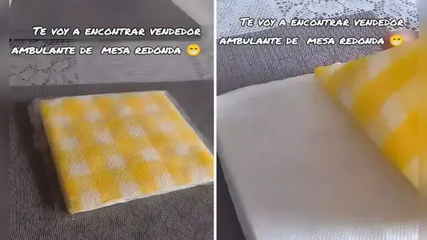 Peruano compró servilletas por Año Nuevo, pero descubre detalle: “Te encontraré, ambulante de Mesa Redonda”