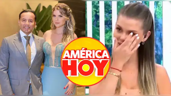 Brunella Horna niega que Richard Acuña la haya obligado a renunciar a 'América hoy': "Nunca se mete"