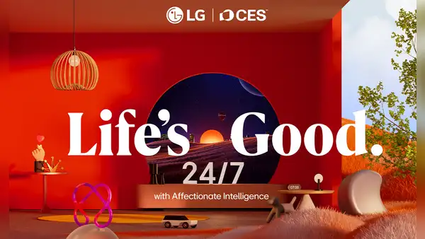 LG Electronics en el CES 2025: todo sobre la nueva visión “Life’s Good 24/7” con Inteligencia Afectiva