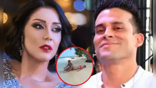Filtran video comprometedor de Karla Tarazona y Christian Domínguez: "Haciendo méritos para la oficialización"