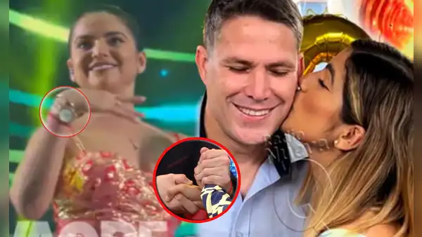Susana Alvarado luce regalo especial de Paco Bazán y animador la trolea: "Ni siquiera es una pulsera de oro"