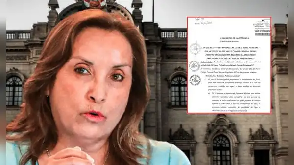 Gobierno de Dina Boluarte observa ley que restituye detención preliminar: norma ya fue enviada al Congreso