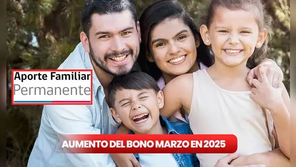 Bono Marzo 2025 tendrá aumento: monto reajustado y cómo saber si recibirás el Aporte Familiar Permanente en Chile