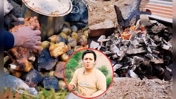 Mexicano viaja a Perú por primera vez y se sorprende al ver cómo preparan pachamanca a la tierra: "La piedra le da el sabor"
