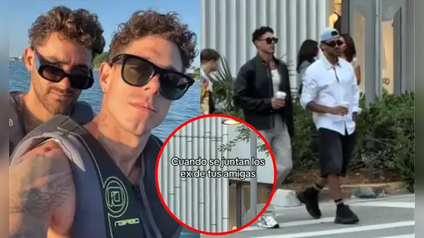 Hugo García y Austin Palao lanzan fuerte indirecta tras polémicas rupturas amorosas: "Cuando se juntan los ex de tus amigas"
