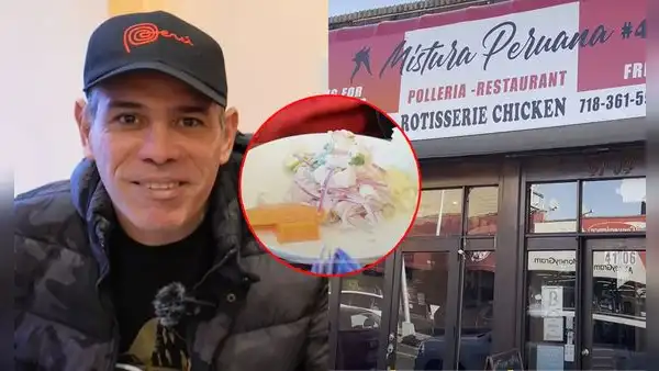 Venezolano logra éxito en Nueva York tras 6 días en EE. UU. en restaurante peruano: "Me gané la ‘lotería’"