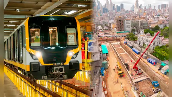 Línea 2 del Metro: Estación Central alcanza un 39 % de avance en obras civiles