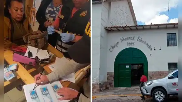Detienen a secretaria de colegio que pidió S/2.000 a madre a cambio de una vacante en Cusco