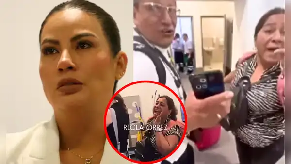 Padre de Christian Cueva también insultó a Pamela López en aeropuerto de Trujillo: "Por él eres conocida"