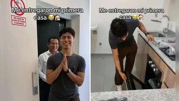 Tiktoker ‘Faulox’ celebra la compra de su departamento y agradece a seguidores: “Todo es gracias a ustedes”