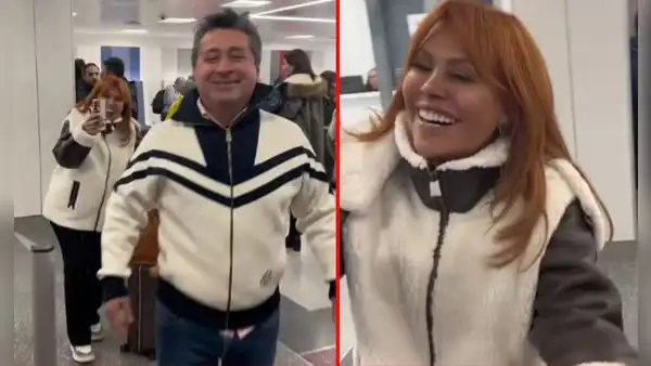 Hija de Alfredo Zambrano muestra cómo reaccionó por la llegada de Magaly Medina a Boston: “Estaba esperando desde hace 2 meses”