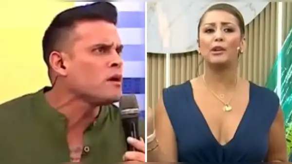 Christian Domínguez abandona furioso el set de 'Préndete' en vivo y Karla Tarazona lo encara: "Está mal acostumbrado"