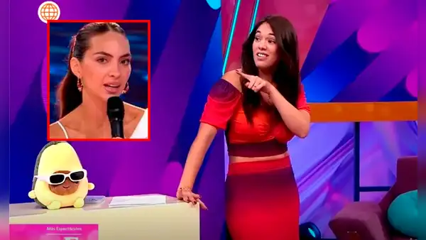 Natalie Vértiz anuncia que conducirá ‘Más espectáculos’ pero Jazmín Pinedo le aclara: “No comparto mi sueldo”