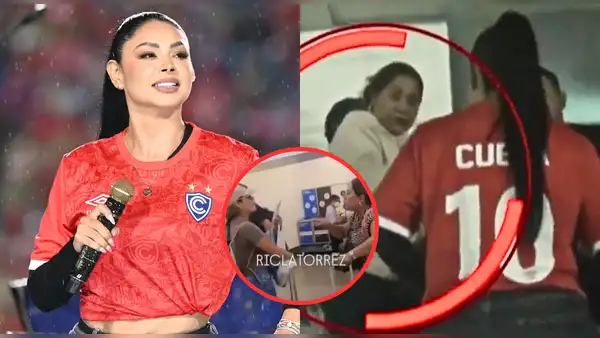 Pamela Franco y la madre de Christian Cueva se lucieron juntas en partido de Cienciano tras polémica con Pamela López