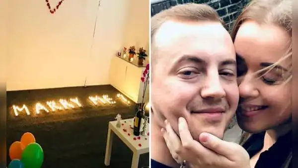 Hombre prendió 100 velas para pedirle matrimonio a su novia, pero quemó su casa: caso es viral