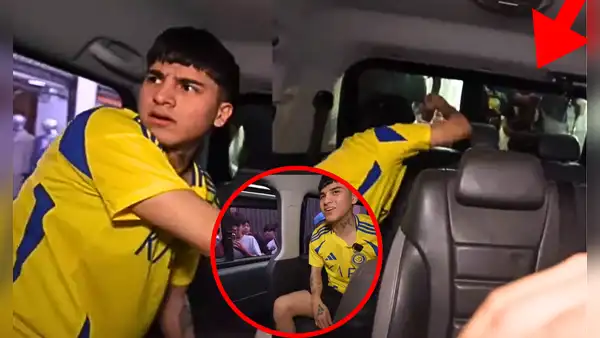 Fans de Cristorata lo persiguen y se trepan a su auto en movimiento para verlo en el Centro de Lima: "Bájate de ahí"