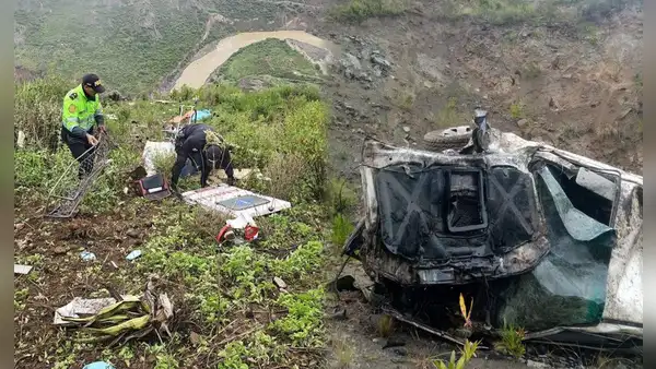 Médico serumista fallece tras despiste de ambulancia en Huancavelica: cayó a un abismo de 300 metros