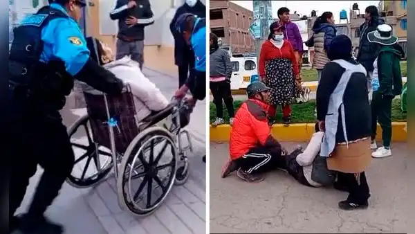 Motociclista se despista y queda herido tras evitar atropellar a una mascota en Juliaca