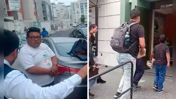 Rescatan a 4 hermanos que eran explotados por sus padres para vender caramelos en Arequipa