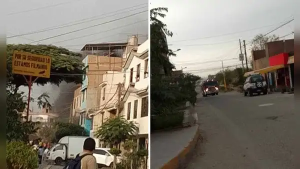 Incendio de grandes proporciones consume una vivienda en Comas: 8 unidades de bomberos atienden el siniestro