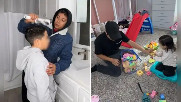Hombre renunció a su trabajo y ahora su esposa se encarga solo de trabajar: "Soy un papá, amo de casa”