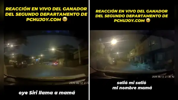 Joven se entera que ganó departamento en sorteo de Phillip Chu Joy y tiene tierna reacción: "Salió mi nombre, mamá"