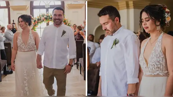Giacomo Bocchio y Brenda Dávila se casaron en una íntima ceremonia: integrantes de 'EGCF' acompañaron al chef