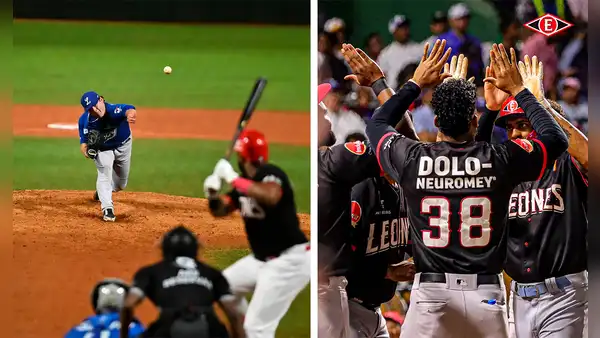 Serie final Tigres del Licey vs Leones del Escogido, juego de HOY EN VIVO: los rojos estiran su ventaja
