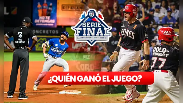 ¿Quién ganó Licey vs Escogido HOY por la Final Lidom? Resultado del juego 7 y cómo queda el título dominicano