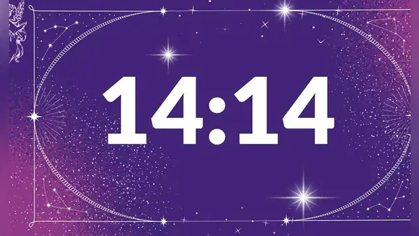 ¿Qué significa ver la hora espejo 14:14 en el reloj?