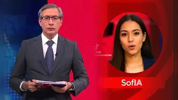 América TV presenta a su primera conductora creada con Inteligencia Artificial y se hace viral en redes