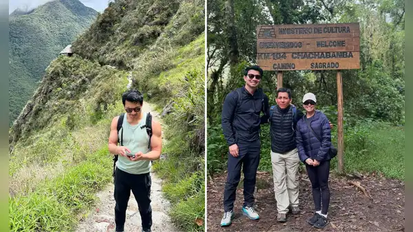 Conocido actor de Marvel visita Perú y quedó fascinado con la gastronomía peruana y la majestuosidad de Machu Picchu