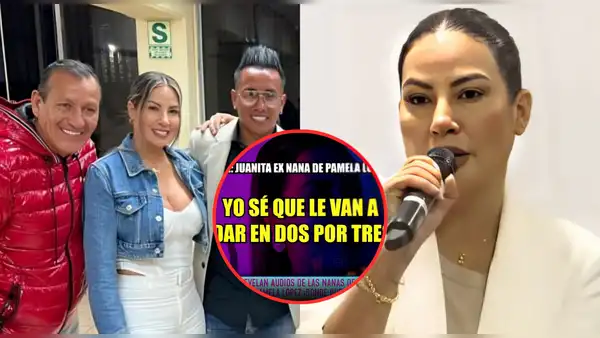 Exponen audio del padre de Christian Cueva coordinando con las nanas de Pamela López para declarar en su contra: "En un dos por tres"