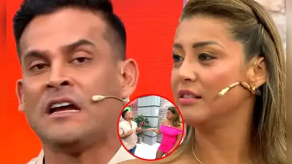 Christian Domínguez estalla contra Karla Tarazona por pedirle pasar por la prueba del polígrafo: "¡Por favor!"