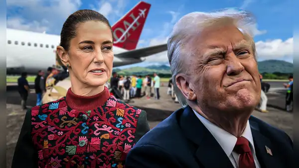 México desmiente a Estados Unidos y asegura que nunca solicitó autorización para vuelos con inmigrantes sobre su país