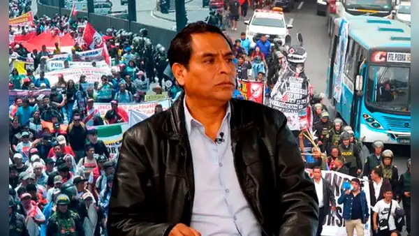 Julio Campos pide que gremios se sumen a las protestas contra la extorsión este 6 de febrero: "80% de transportistas paga cupo"