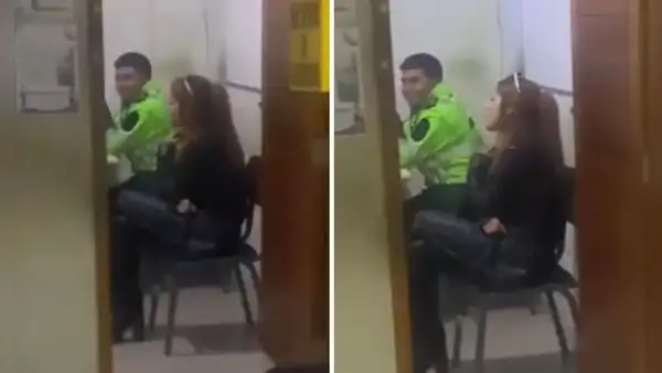 Peruana cantó en comisaría para que la liberen y el insólito momento es viral: "Resolvió"