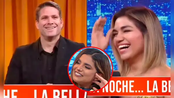 Naldy Saldaña, de 'La Bella Luz', pone nervioso a Paco Bazán en vivo por su gran parecido con Susana Alvarado