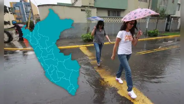 Senamhi emite alerta naranja en Perú: fuertes lluvias y tormentas eléctricas del 8 al 11 de febrero