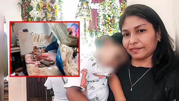 Profesora y su hijo de 2 años quedan gravemente heridos tras caerles una pared desde un tercer piso en Piura