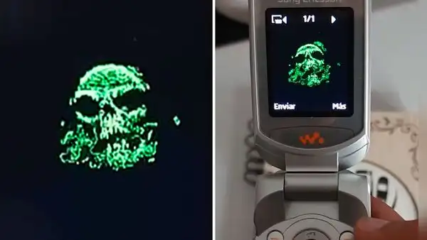 La imagen de la muerte: ¿por qué este GIF de calavera era el 'terror' de los celulares antiguos?