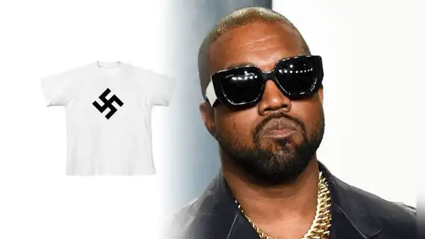 Kanye West elimina todos los artículos de su tienda Yeezy y solo deja una prenda con símbolo nazi a la venta